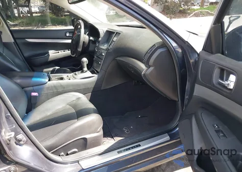 2012 Infiniti G37X z USA, uszkodzony, nr VIN JN1CV6AR4CM973574